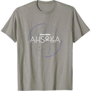 image:imageStar Wars Ahsoka Series Official Stylized Logo Vintage TShirtSlate Grey