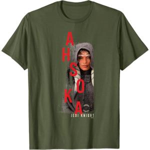 image:imageStar Wars Ahsoka Tano Jedi Knight Hooded Smile Disney TShirtOlive Green
