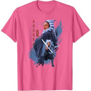 image:imageStar Wars Ahsoka Tano Jedi Ready Disney TShirtPink Heather