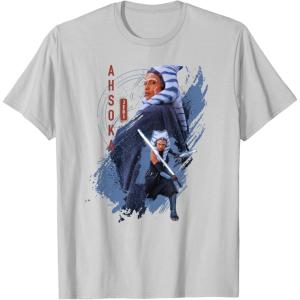 image:imageStar Wars Ahsoka Tano Jedi Ready Disney TShirtSilver Grey