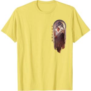 image:imageStar Wars Ahsoka Tano Jedi Thoughtful Profile Disney TShirtLemon Yellow