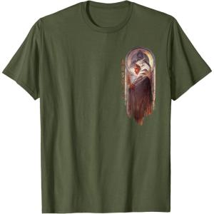 image:imageStar Wars Ahsoka Tano Jedi Thoughtful Profile Disney TShirtOlive Green