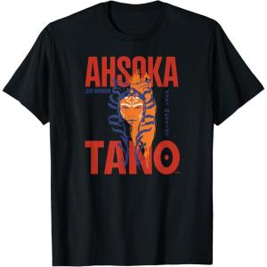 image:imageStar Wars Ahsoka Tano Jedi Warrior Aurebesh Disney TShirtBlack
