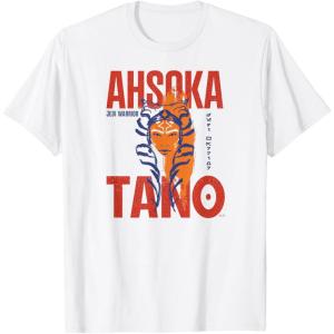 image:imageStar Wars Ahsoka Tano Jedi Warrior Aurebesh Disney TShirtWhite