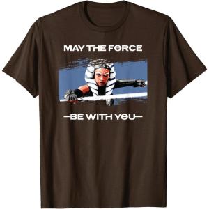 image:imageStar Wars Ahsoka Tano May the Force Be With You Disney TShirtBrown