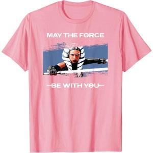 image:imageStar Wars Ahsoka Tano May the Force Be With You Disney TShirtPink