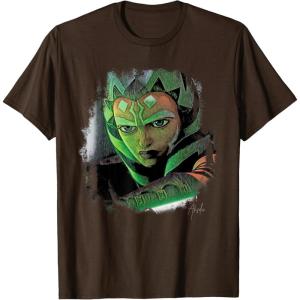 image:imageStar Wars Ahsoka Tano Tales of the Jedi Lightsaber Glow TShirtBrown