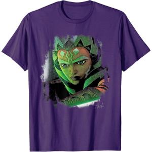 image:imageStar Wars Ahsoka Tano Tales of the Jedi Lightsaber Glow TShirtPurple