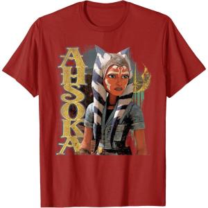 image:imageStar Wars Ahsoka Tano The Clone Wars Gone with a Trace TShirtCranberry Red