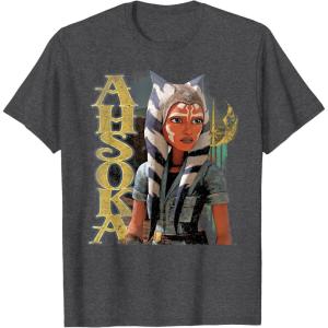 image:imageStar Wars Ahsoka Tano The Clone Wars Gone with a Trace TShirtDark Heather Grey