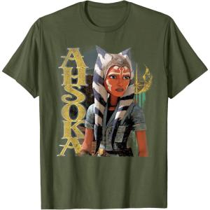 image:imageStar Wars Ahsoka Tano The Clone Wars Gone with a Trace TShirtOlive Green