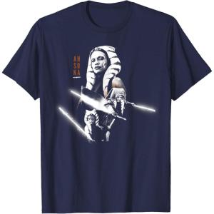 image:imageStar Wars Ahsoka Tano Three Faces of the Force Disney TShirtNavy Blue