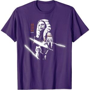 image:imageStar Wars Ahsoka Tano Three Faces of the Force Disney TShirtPurple