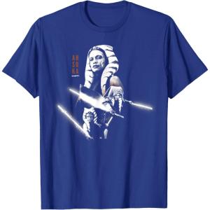 image:imageStar Wars Ahsoka Tano Three Faces of the Force Disney TShirtRoyal Blue