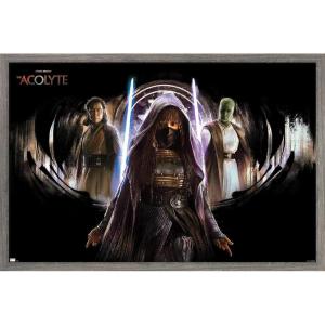 image:imageStar Wars The Acolyte  Trio Wall Poster 34L x 224W Premium Unframed VersionBarnwood Framed Version