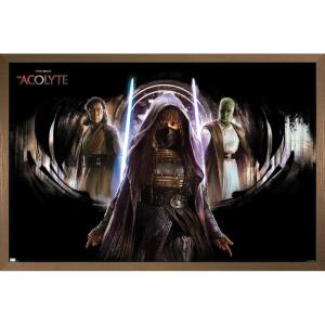 image:imageStar Wars The Acolyte  Trio Wall Poster 34L x 224W Premium Unframed VersionBronze Framed Version