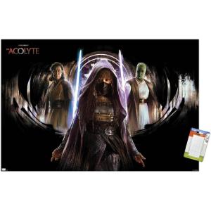 image:imageStar Wars The Acolyte  Trio Wall Poster 34L x 224W Premium Unframed VersionPremium Poster  Mount Bundle