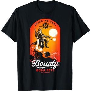 image:imageStar Wars The Book Of Boba Fett Bring Me That Bounty V2 TShirtBlack