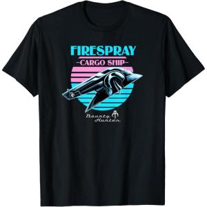 image:imageStar Wars The Book Of Boba Fett Firespray Cargo Ship Logo TShirtBlack