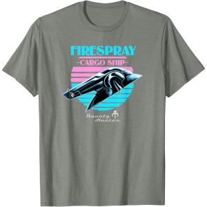 image:imageStar Wars The Book Of Boba Fett Firespray Cargo Ship Logo TShirtOlive Heather
