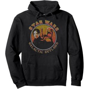 image:imageStar Wars The Book Of Boba Fett Galactic Outlaws Vintage Pullover HoodieBlack