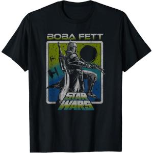 image:imageStar Wars The Book Of Boba Fett Galaxy Gradient Portrait TShirtBlack