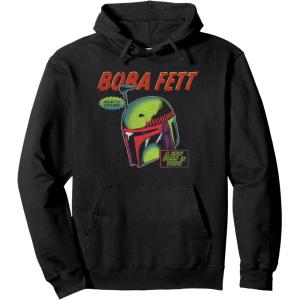 image:imageStar Wars The Book Of Boba Fett Helmet Comic Art Pullover HoodieBlack