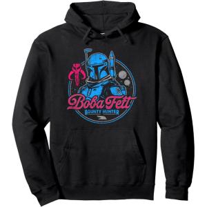image:imageStar Wars The Book Of Boba Fett Neon Logo Pullover HoodieBlack