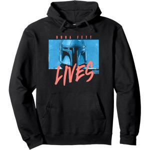 image:imageStar Wars The Book Of Boba Fett Sketch Boxed Up Pullover HoodieBlack
