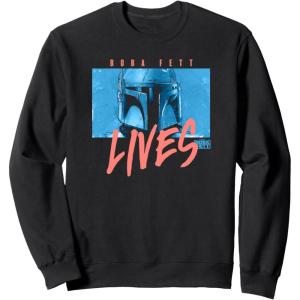 image:imageStar Wars The Book Of Boba Fett Sketch Boxed Up SweatshirtBlack