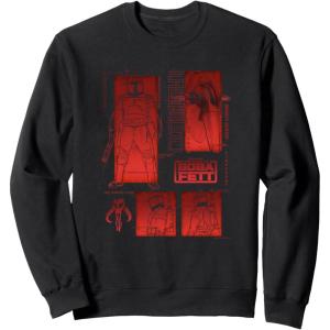 image:imageStar Wars The Book Of Boba Fett Sketch Panels SweatshirtBlack