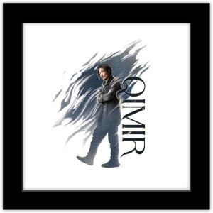image:imageTrends International Gallery Pops Star Wars The Acolyte  Qimir Badge Wall Art 12 x 12 Gallery Pops Wall Art White Framed VersionBlack Framed Version