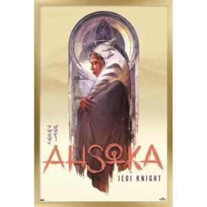 image:imageTrends International Star Wars Ahsoka  Jedi Knight Wall Poster 34L x 224W Premium Unframed VersionGold Framed Version