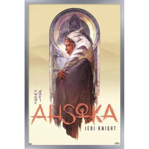 image:imageTrends International Star Wars Ahsoka  Jedi Knight Wall Poster 34L x 224W Premium Unframed VersionSilver Framed Version