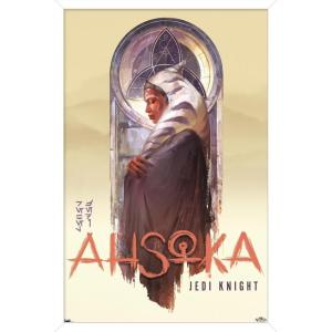image:imageTrends International Star Wars Ahsoka  Jedi Knight Wall Poster 34L x 224W Premium Unframed VersionWhite Framed Version
