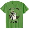 image:imageStar Wars Yoda Best Aunt Rebel Logo TShirtGrass Green