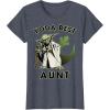 image:imageStar Wars Yoda Best Aunt Rebel Logo TShirtHeather Blue