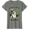 image:imageStar Wars Yoda Best Aunt Rebel Logo TShirtOlive Heather