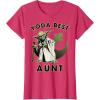 image:imageStar Wars Yoda Best Aunt Rebel Logo TShirtRed Heather