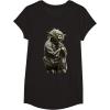 image:imageStar Wars Yoda Crouching Portrait Graphic TShirt TShirtBlack