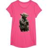 image:imageStar Wars Yoda Crouching Portrait Graphic TShirt TShirtPink Heather