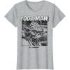 image:imageStar Wars Yoda Man Portrait TShirtHeather Grey