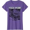 image:imageStar Wars Yoda Man Portrait TShirtPurple Heather