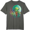 image:imageStar Wars Yoda amp The Moon Power Graphic TShirt Z1 TShirtAsphalt Grey