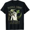 image:imageStar Wars Yoda Best Aunt Rebel Logo TShirtBlack