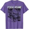 image:imageStar Wars Yoda Man Portrait TShirtPurple Heather