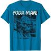 image:imageStar Wars Yoda Man Portrait TShirtSapphire Blue