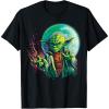 image:imageStar Wars Yoda amp The Moon Power Graphic TShirt Z1 TShirtBlack
