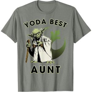 image:imageStar Wars Yoda Best Aunt Rebel Logo TShirtOlive Heather