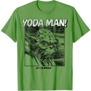 image:imageStar Wars Yoda Man Portrait TShirtGrass Green